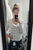 This is your go to if you want to look cute and be comfy. I absolutely love this top. It is on the thinner side and not Great quality wise, but it's super soft! - Kendra S.