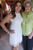 This dress was perfect! I would recommend it to anyone. - Priscilla A.