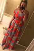 Love this dress! Will be perfect for vacation. I'm 5'4" and I feel the length is perfect. It's very pretty and unique (need to steam!). - Rebekka A.