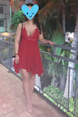 Fits perfectly. The material is fun and flirty. It is very comfortable for a night out. Got so many compliments. - Byambaa G.