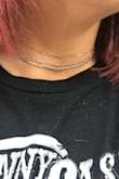 When I received the choker set I was surprised that each one was separate. I love the little dainty necklace, and it goes well with most things. - Erica A.