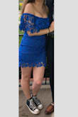 It's always hard to find something that fits - especially a tight dress - being relatively small with a relatively large bust this fit super well and was so cute! I got it in blue and the color was so pretty! - Meghan J.