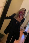 Looks nice, feels nice! It is a little long, but the problem might be that I am short. It's very lightweight, so it's good in warm weather even though the sleeves are long. - Abby H.