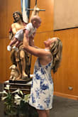 I absolutely loved it! I thought it was going to be too big and too long because I am short! This dress was perfect and wore it for my godson's baptism! Perfect length for it, but I'm going to get it shortened! Thanks to the live person I talked too! I am happy! 
Gotten so many compliments! LOVE LOVE! - Kathy P.