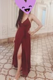 Very beautiful dress! I wore it for a beach event. Fits in well cuz of adjustable straps and runs a little long so you gotta wear heels. I love Lulus -- they have the best customer service and return policy so you could order multiple sizes just in case! - Priyansha S.