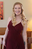 This dress looked perfect! It fit me really well and I got a ton of compliments on it at my bridal shower! - Holly K.
