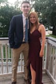 Really liked that the fit is pretty normal on this dress however I wish I would've ordered a small instead of a M because there was a lot of material that I did step on a couple times throughout the night. However, overall the fit was great and very flattering, received lots of compliments. - Nicole S.