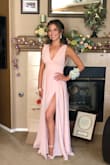 Beautiful dress! Had to hem it a few inches but other than that ..perfect! - Gina G.