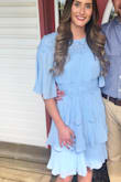 I was slightly nervous when I ordered this because the other reviews seemed mixed. I am SO happy I trusted my instincts and ordered it anyways. It is absolutely gorgeous. I wore it to my brothers graduation and my family members wouldn't stop talking about it. They insisted on getting pictures of me in it and said it's the most beautiful dress they've ever seen. It is comfortable, well made, and absolutely stunning. I am in LOVE with this dress!! - Jude G.