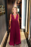 Love this dress! Fit perfect and length was a little long but worked with my heels. It is made of good quality and the color was popping. - Nicole P.