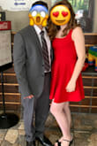 This dress fit true to size, it was very well made with a sturdy zipper. The fabric was not super thin and was good quality. I did not have to worry about it blowing up over my head when the wind blew. It was a beautiful bright red and looked great on. I was .5 inch bigger than the small size measurements so I ordered a medium. It fit comfortably and was not too loose. - Alexandria H.