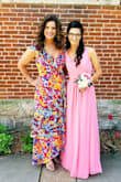 This dress fit perfectly and I am tall, and did wear a slight heel as flats had the dress touching the ground in the back. Had many people asking where I got it! Not only did it look fantastic, but it felt great too, soft and comfortable! - Kristin S.