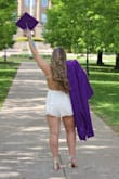 I bought this for my college graduation. I am not super busty so the straps are kind of weird and fit weird a bit. Overall loved it though. - Kim C.
