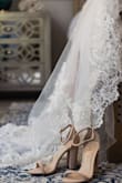 The shoes were perfect! I needed chunky heels for my lakeside wedding that were still elegant and these were just the thing. They were very comfortable and I danced all night in them. Great thing is I can wear these anytime too - Chloe C.