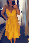 This dress is so adorable. Bought it for a wedding in June and can't wait to wear it! - Kelly D.