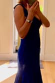I purchased this dress for a wedding coming up this Summer, and I am thrilled with it. The colour is gorgeous. The fabric is very nice (quite heavy though), and the dress is fully lined. I chose my size based on the chart, and it fit perfectly. Love it. - Nina H.