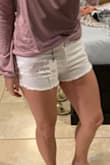 I've been having a hard time finding shorts that fit me! These are perfect! Nice, mid rise, not too short but doesn't flare out. I love them so much! Can't wait to wear them all summer. - Emily G.