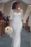 I wore this dress on my wedding day. It was perfect! The only alteration required was a quick hem. I was comfortable and relaxed and everyone loved it! - Shaana R.