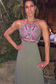 I bought this beautiful dress for an upcoming vacation. 
And I'm so excited to wear it. 
Fits perfectly. - Danielle A.