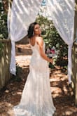I bought this dress for my small marriage cerimony and it was so fancy, fits perfect, amazing quality for the price!!! - Ivone M.
