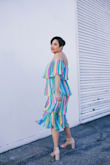 This dress is everything and more. I absolutely love it. Normally I wear a medium in something like this because my breasts are big. I wore this without a bra and got a size small and it fit perfectly. - Katherine R.