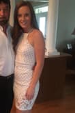 I ordered this dress for graduation and loved it. It photographed so well! I highly recommend. This dress did run a little snug though. If a small usually fits really good I would order a medium. That's what I did. - Miranda C.