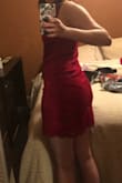 I was worried this dress wouldn't show off my curves but it totally does! I also was worried the top wouldn't fit me because my chest is smaller. The top looks great though!! Photo doesn't do it justice!! I was just so excited to try it on :) - Samantha K.