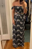 It's cute for someone taller. It was a lot of look for my shorter frame and way too long. Would have needed a couple inches hemmed off. - Julia