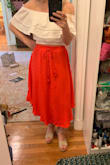 Just like the pictures. Cute and comfy. The color is really pretty - Julia
