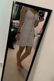 This dress is perfect! It is the perfect length. It has pockets! The fit is great, the color is great, it's just a perfect summer dress - Bri M.