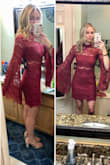 So so pretty and flowy, comfortable, would be great for an event as it wasn't too snug but very flattering! - Erika C.