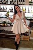 Wore this dress to a cocktail party and received many compliments. Cant wait to wear it again! - Amber Y.