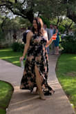 I was so nervous ordering a dress online for the first time. Especially since I had such trouble in physical stores. Bought this for an outdoor spring wedding and it was PERFECT! Got tons of compliments. I love how flowy it is, and it fits in all the right places. The length was great and it was cool in the heat and warm enough inside with AC. Couldn't have found a better dress if I tried. So happy with it. - Danielle W.