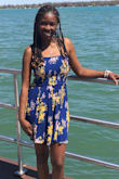 This is my first time shopping with Lulus. I love this dress. Received lots of compliments. It does tend to wrinkle a bit but it's not noticeable. - Belinda I.