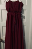 I ordered a Large. My first time ordering from Lulus. I ordered it for my uncles wedding. It's a pretty dress. The quality is great. My problem is that it didn't fit me. I weigh 159. 38B Bra size and it did not zip up. I even tried a girdle and still didn't zip up. I wear a Large in shirts. Don't go by you're typical size but by measurements. I read some of the reviews and I'm thinking if I got a fluke on the sizing Because mine is more like a medium. I measured it and it's 36 inches around. I went went by the measurement guide. Also the length is pretty long for a 5'4" girl. So be careful since this a final sale item. Make sure you measure you're self first. Pretty dress though wish it would have fit me. - Cynthia S.