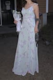A gorgeous dress! This was perfect for my spring formal. Very light and flowy. Super beautiful style, had many compliments. Loved it. Runs a bit bit in the length of the straps which only adjust a little. Otherwise perfect. - Eva M.