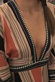 Wore this to a rehearsal dinner. Looked AMAZING on. My bust is small, but it made it look all the sexier. Buy this! - Jennifer L.