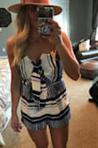 This arrived quicker than expected. It's great quality. I generally wear a small but went with a medium and am glad I did. - Kirstin L.