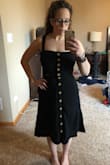 I am in love with this outfit! Can't wait to wear it in Italy this summer. I had to get the straps taken in a little but fits perfect now! Want one in another color! - Elise R.