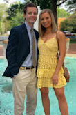 I wore this to a sorority formal and I got SO many compliments. I got the yellow color because it's different, and it looks great with a spray tan. The dress was comfy and easy to dance in. It's a little heavy/ thick, but it's not a negative though, it just made it seem like good quality. - Victoria L.
