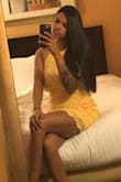 I bought a different yellow dress before this and did not like it so I returned it and just bought this one on a whim and I absolutely loved it! Wore it as a graduation dress and got so many compliments! Fit great too didn't have to wear a bra! - Brittani S.