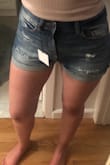 The shorts fit perfectly and have just the right amount of stretch. They are comfortable, but they don't have a baggy look. - Mary P.