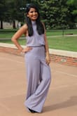 Love the fabric. It flatters my figure so well and the color also complements my skin tone so well. It looks very classy and elegant. - Apoorva C.