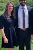 Loved the material! 3/4 length sleeves were perfect for a chilly evening.  The dress is short but so am I so it was perfect! - Laura T.