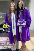 Perfect dress for graduation. Classy, professional. Got a ton of compliments. I ordered a medium and was stressing over it debating on a small but so happy I went with medium. Fits PERFECTLY, adjustable tie in the back to make it tighter. LOVE the material. Very high quality. No regrets. My new fav dress. - Alexis C.