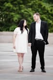 The dress is very beautiful. For someone who is very short it was a tad bit long but okay when I wore heels. The dress did not hit any of my self conscious areas and it was great for my senior portraits. - Katie T.