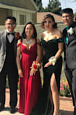 I bought this dress for my senior prom and my boyfriend and I love it so much! The dress is super flowy, it's made out of high quality material, and the red hue just looks absolutely stunning in the sunlight! I had the shoulders taken in about an inch (which made the dress feel slightly tighter) and had the bottom cut off about two inches because I'm so short. Overall, this dress made me feel gorgeous and is perfect for any special occasion! - Sandy S.