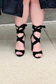These shoes are absolutely stunning! I wore them to my graduation and they were so beautiful, the only downside is since they're so tall, they're not necessarily the most practical for wearing them for long periods of time. - Patricia L.