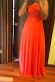 Dress fits great, straps on the back were a little hard to manage but once everything is on I felt very confident! - Nidia B.