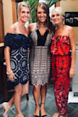 This dress was super cute and I had a ton of compliments. The only thing that bugged me was that the elastic on the arms is very tight and started to irritate me towards the end of the night. - Ashton S.